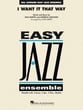 I Want It That Way Jazz Ensemble sheet music cover